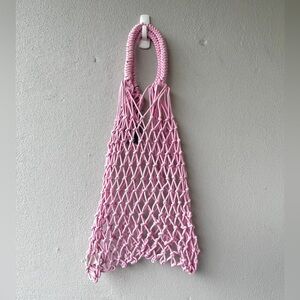 * H&M | NWT *Limited Edition* Pink Net Bag